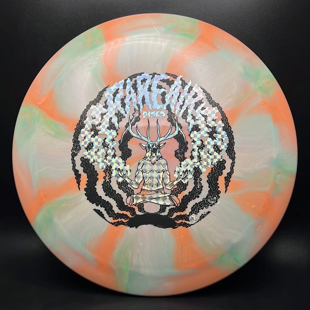 Swirly Apex Longhorn - Custom RAD Elk Man Stamp! MINT Discs