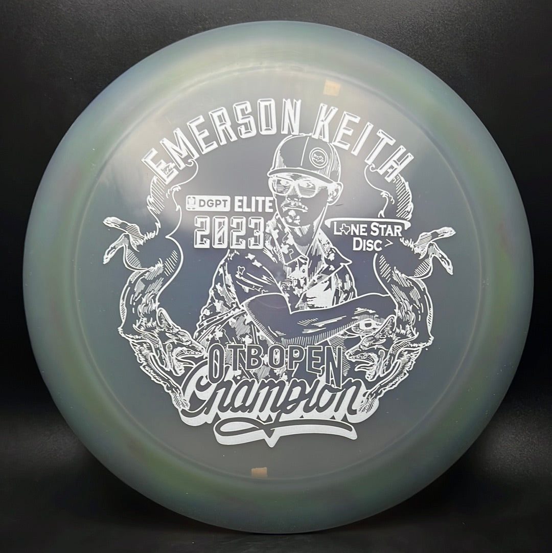 Charlie Plastic Bayonet - Emerson Keith OTB Champion 2023 Lone Star Discs