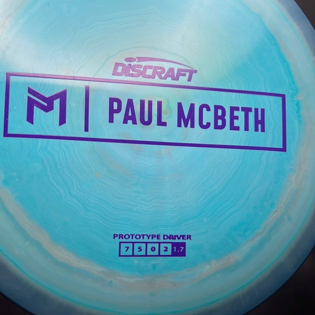 Prototype ESP Athena - Paul McBeth Signature Discraft