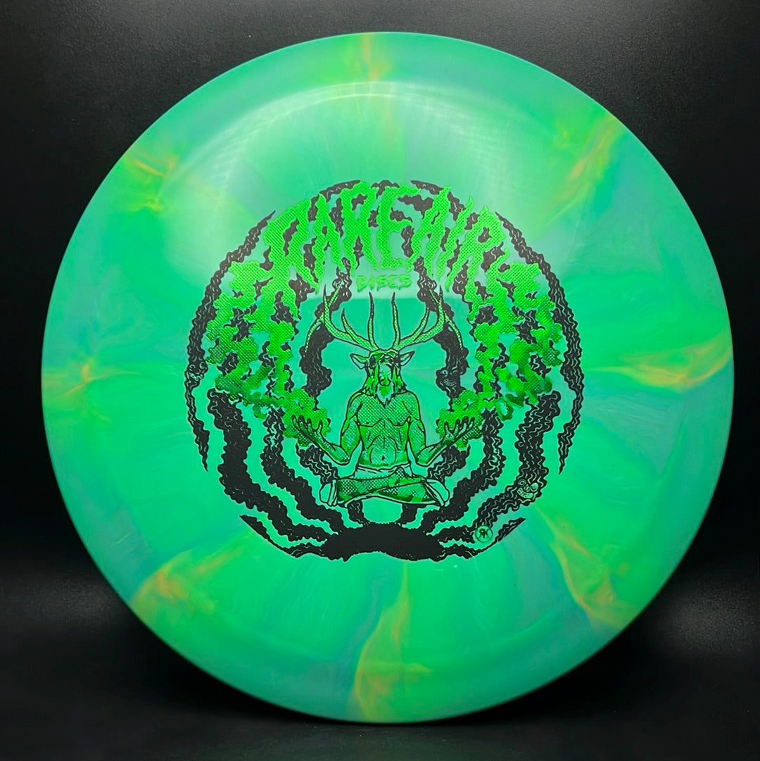 Swirly Apex Longhorn - Custom RAD Elk Man Stamp! MINT Discs