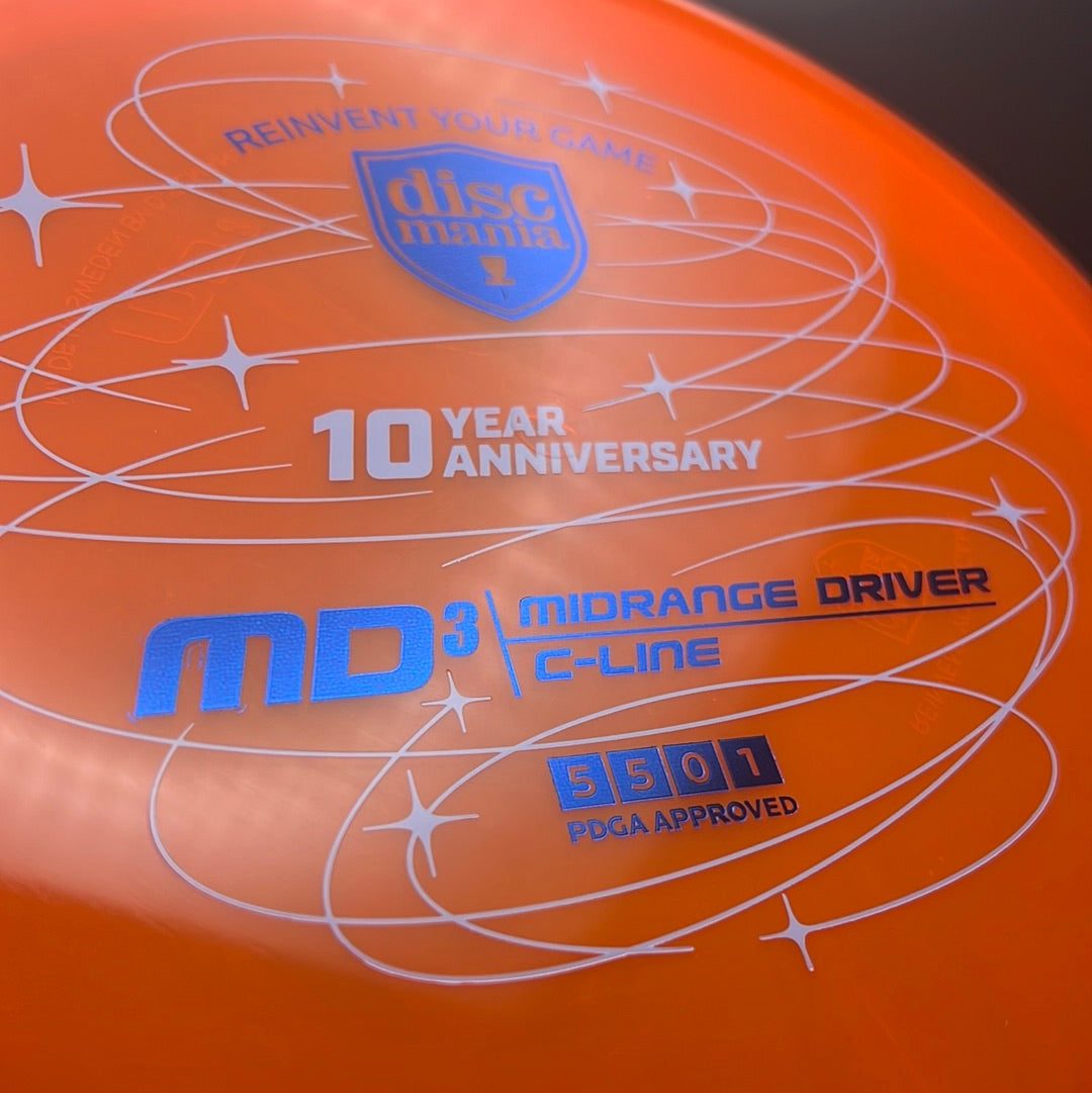 C-Line MD3 - 10 year Limited Revolution Stamp Discmania