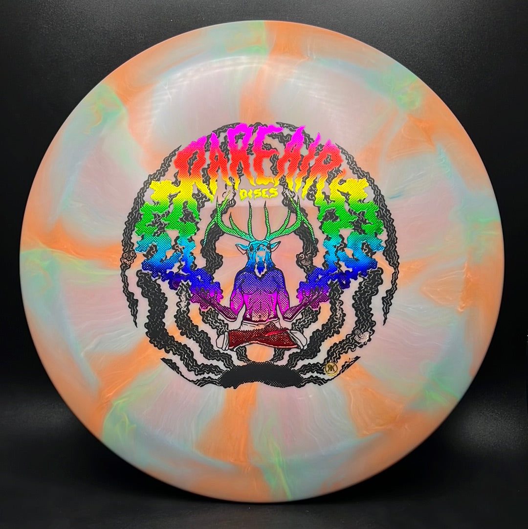 Swirly Apex Longhorn - Custom RAD Elk Man Stamp! MINT Discs