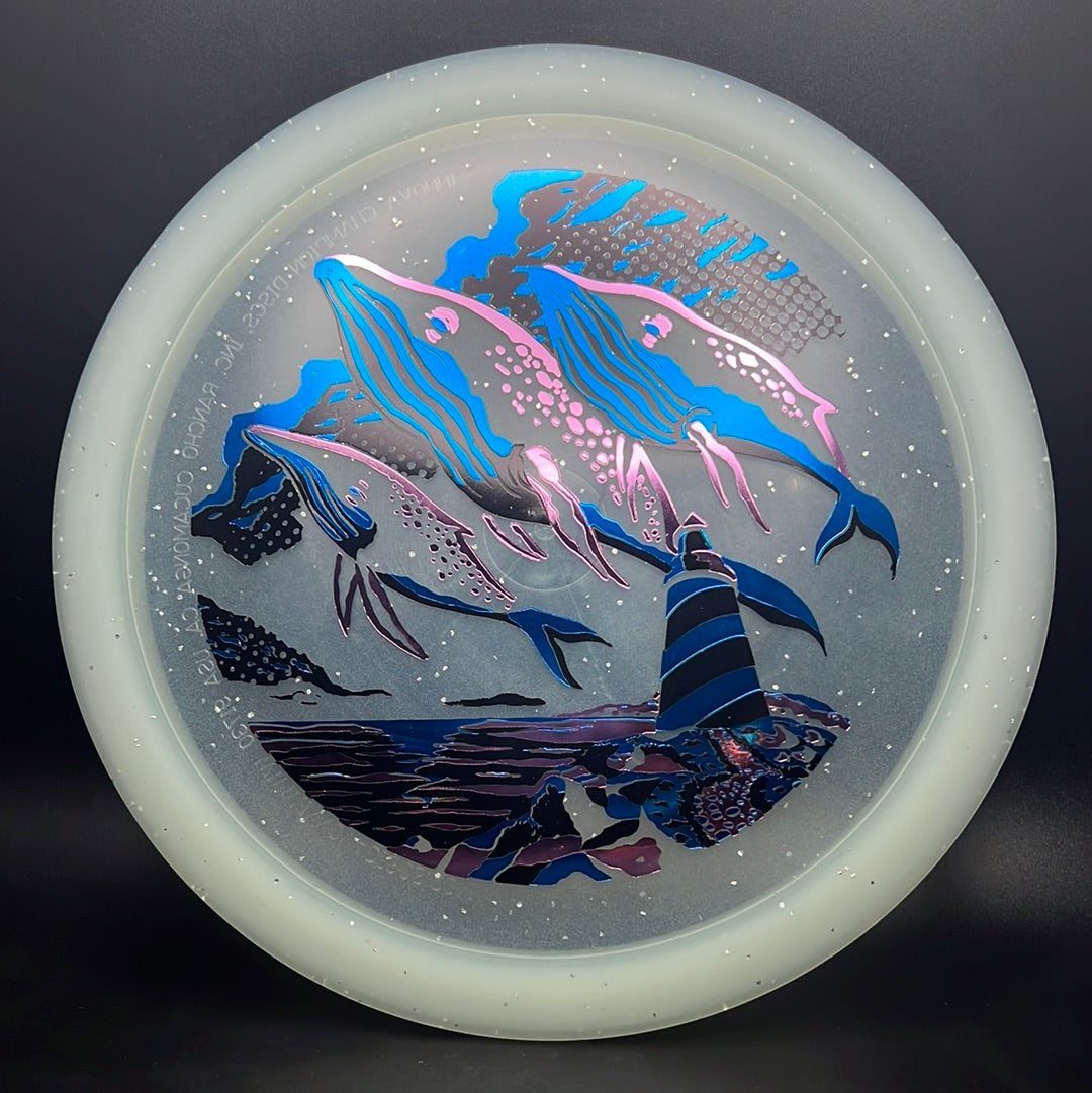 Metal Flake C-Blend Exodus - Flying Whales Triple Foil Stamp Infinite Discs