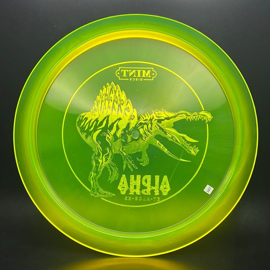 Eternal Alpha - Limited Spin-O-Saurus Stamp MINT Discs