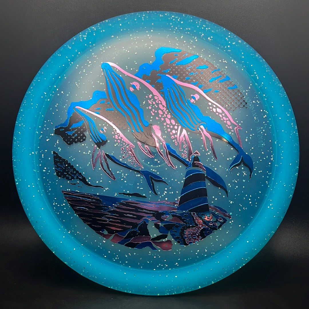 Metal Flake C-Blend Exodus - Flying Whales Triple Foil Stamp Infinite Discs