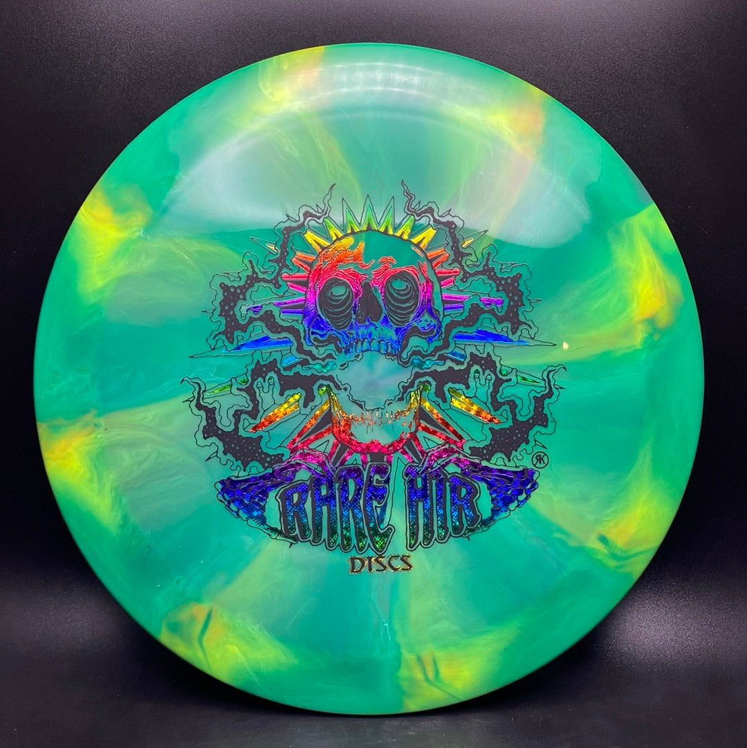 Swirly Apex Goat - Custom RAD Skull Stamp! MINT Discs