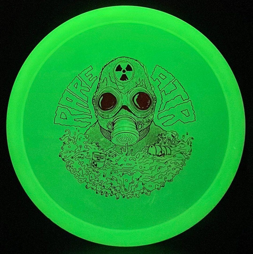 Glow Armadillo - Limited RADioactive Man Stamp Lone Star Discs