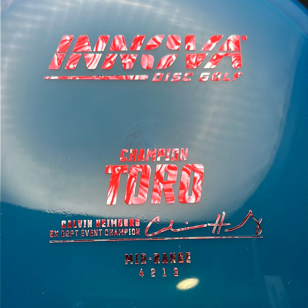Champion Toro - Calvin Heimburg Signature Series Innova