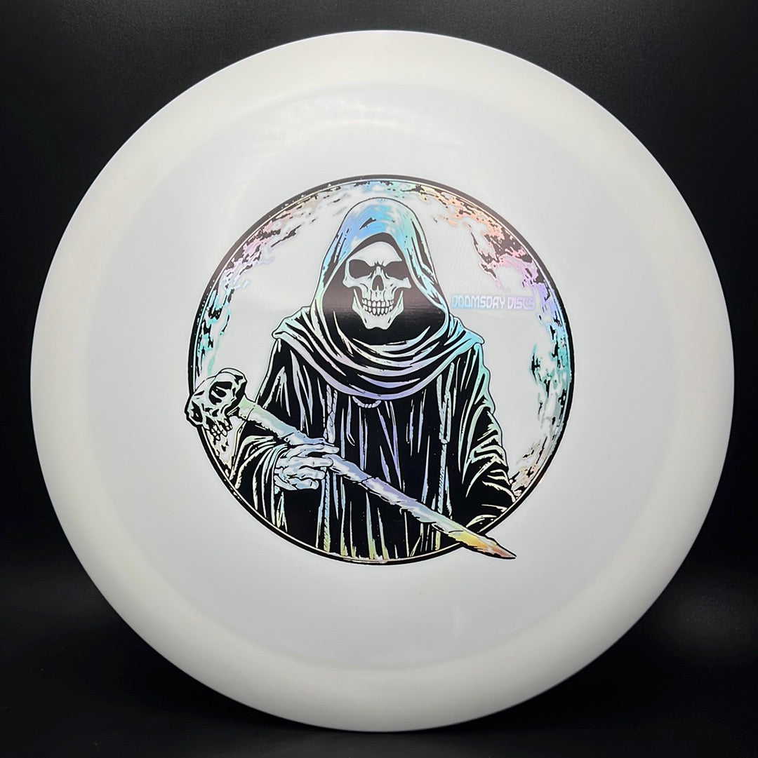 Survival Dystopia - White - Limited Edition Stamp Doomsday Discs