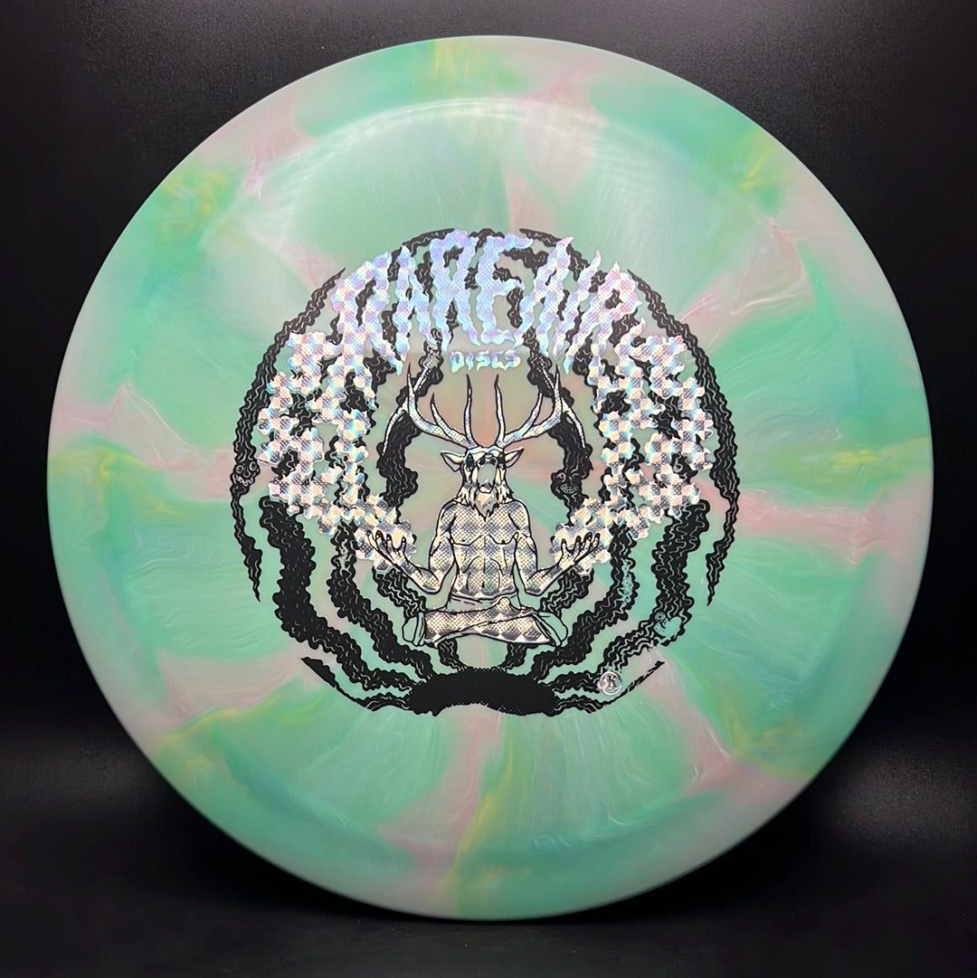 Swirly Apex Longhorn - Custom RAD Elk Man Stamp! MINT Discs