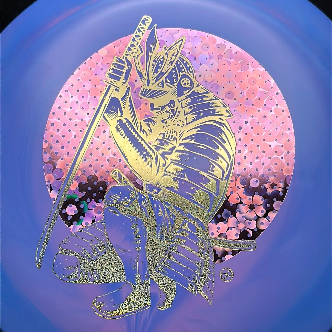 Swirly S-Blend Slab - Limited Samurai Stamp Infinite Discs