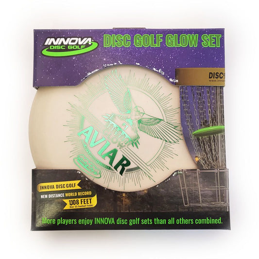 Glow Disc Golf Starter Set - 3 Glow Discs Innova
