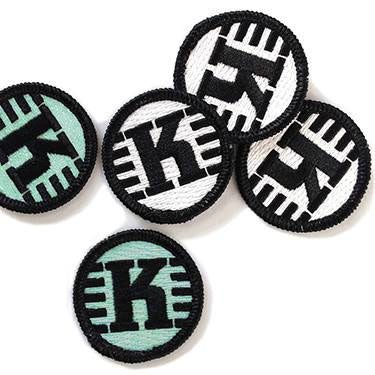 K-Logo - Kastaplast Embroidered Patch Sew/Glue On Kastaplast