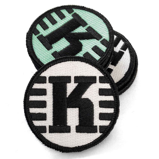 K-Logo - Kastaplast Embroidered Patch Sew/Glue On Kastaplast