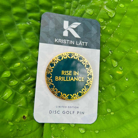 Kristin Latt - Rise In Brilliance Pin Disc Golf Pins