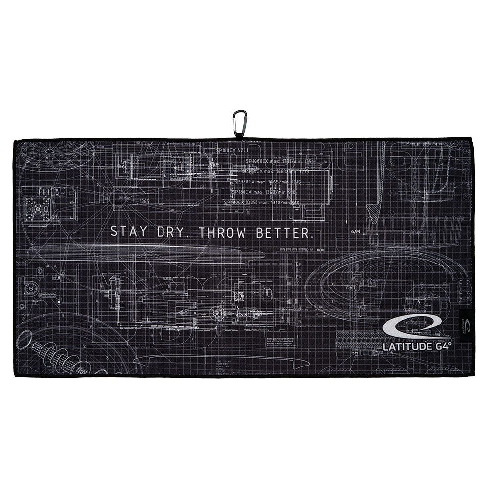 Microfiber Waffle Towel - Stay Dry Latitude 64