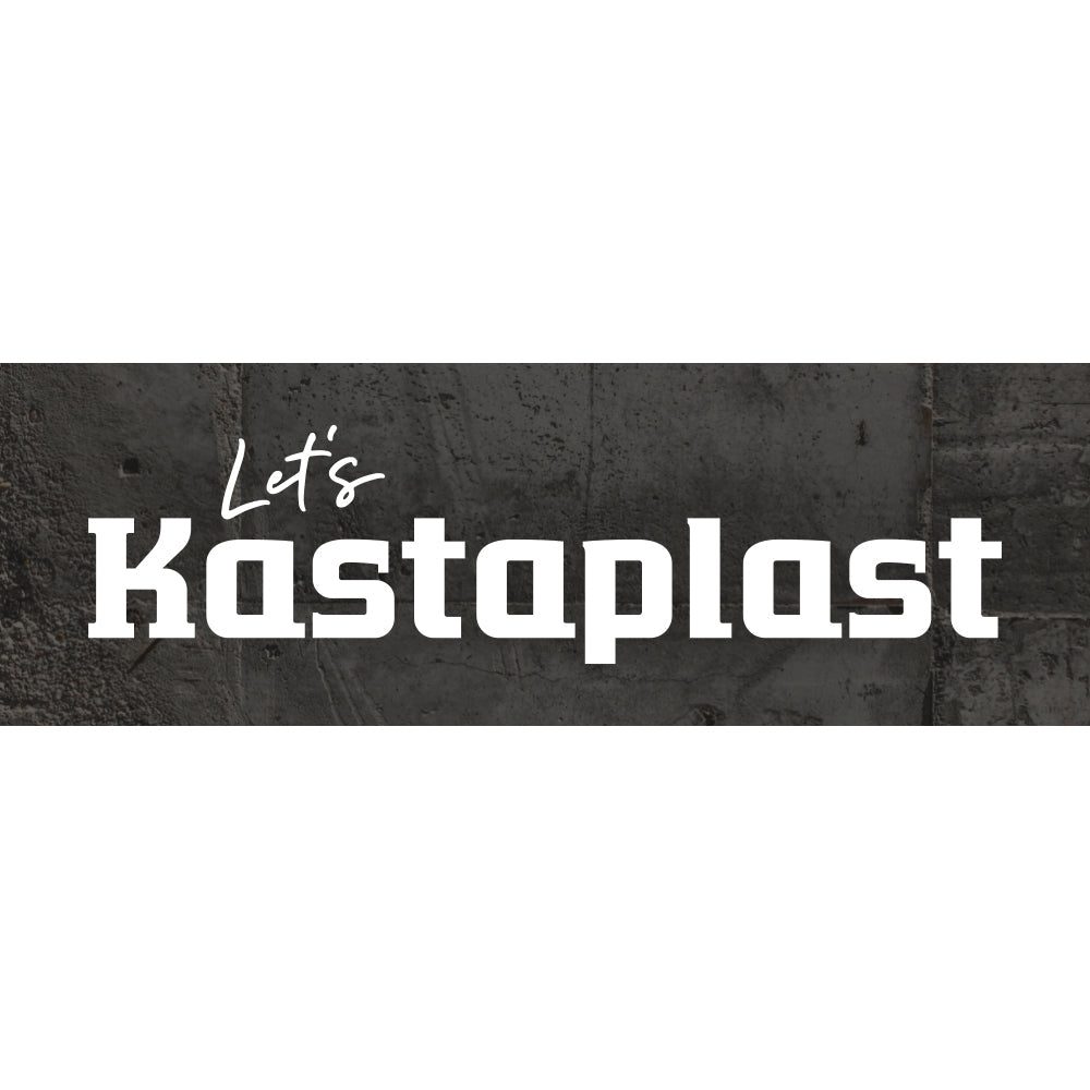 Let's Kastaplast - Fabric Disc Golf Banner - 6' x 2' Kastaplast