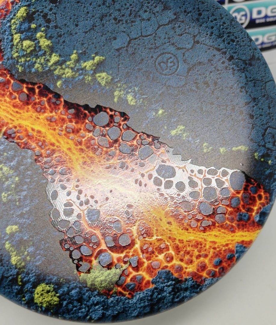 Molten Earth : Sense-X Gloss Textured Disc Golf Disc Disc Golf Swag