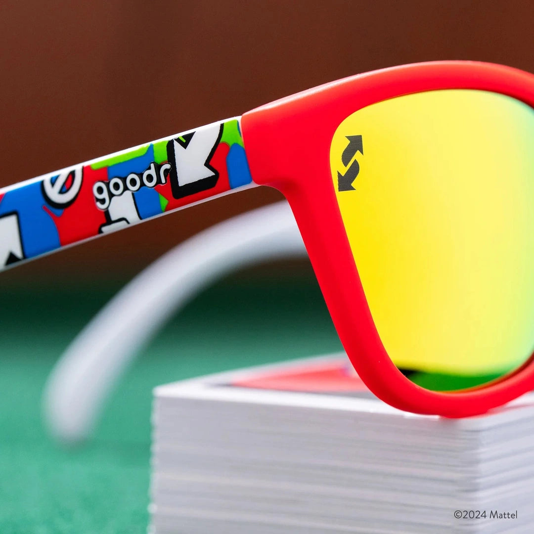 "Reverse Card Chaos” UNO OG Polarized Sunglasses Goodr