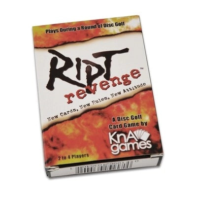 RIPT Revenge Disc Golf Card Game! KnA Games