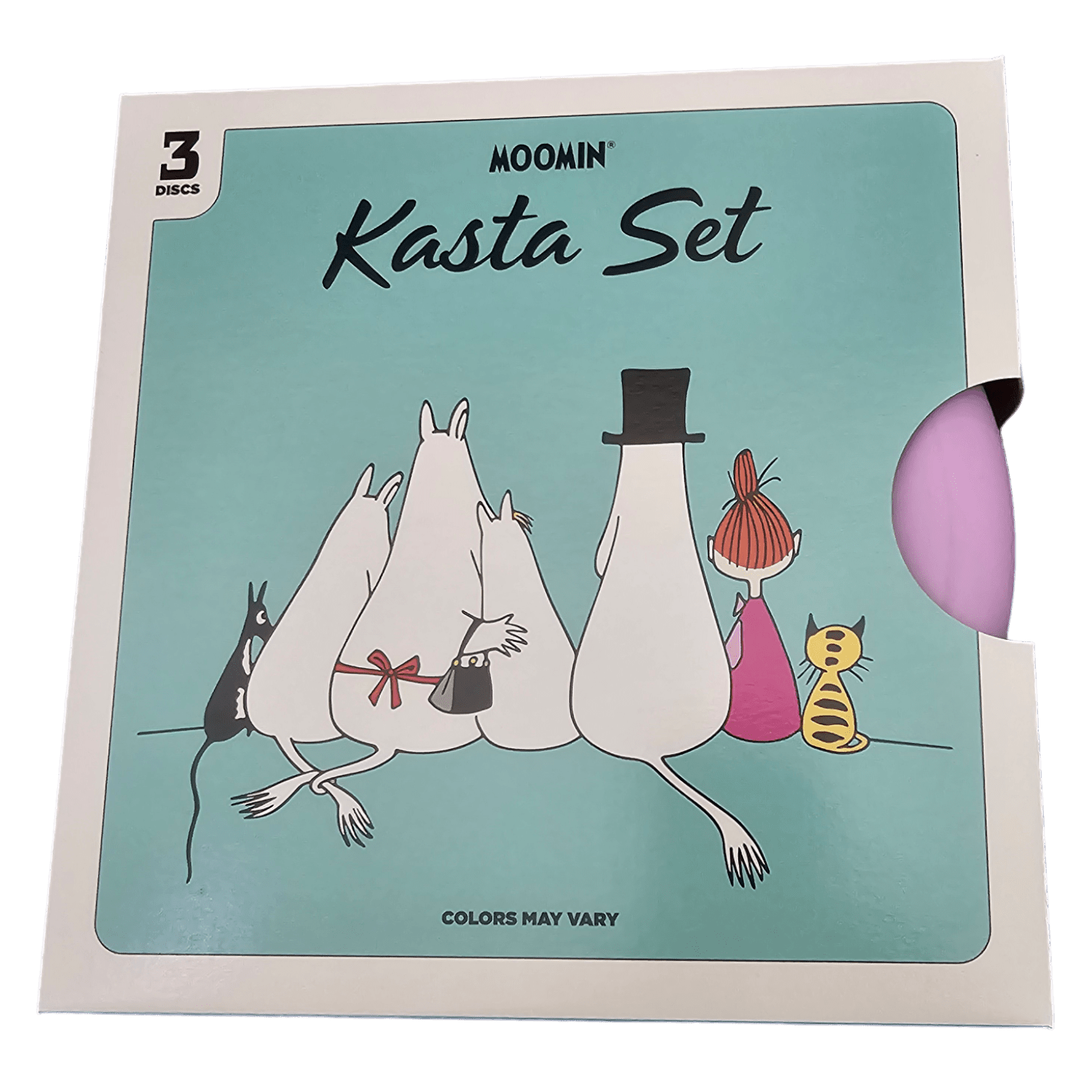 Kasta Set Moomin - 3 Disc Berg, Stig, Reko Starter Set Kastaplast