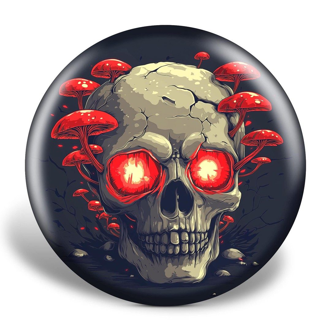 Skullcap Terror Custom Order Design Disc Golf Swag