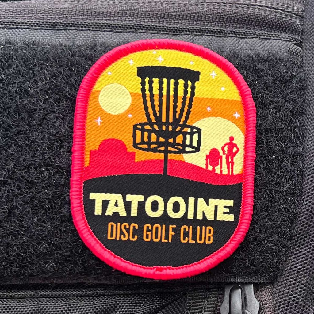 Tatooine Disc Golf Patch - Hook And Loop Disc Golf Pins
