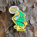 That Was Close Tree Pin - Metal Butterfly Disc Golf Pins