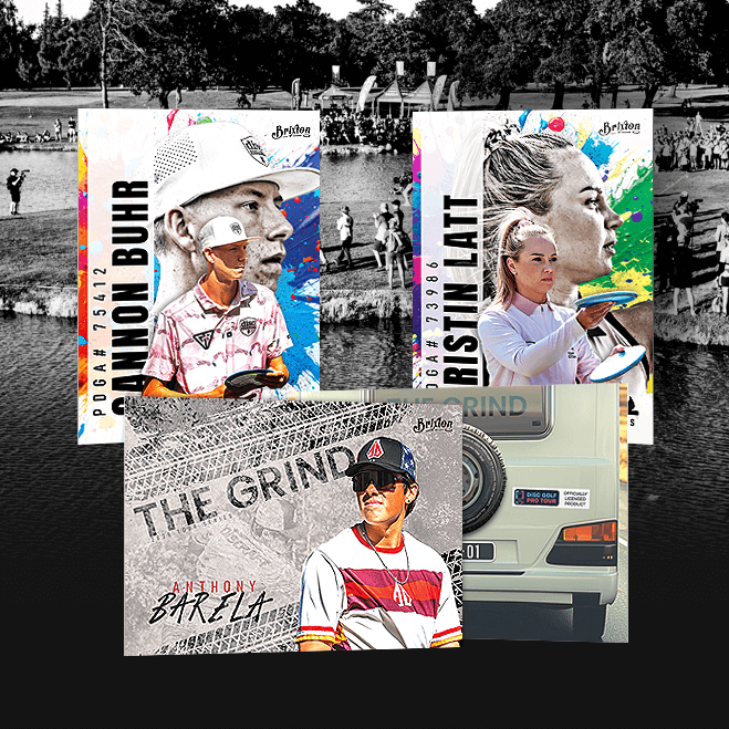 Disc Golf Trading Cards - 2025 Tour Series Base Set Brixton