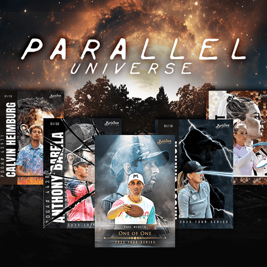 Disc Golf Trading Cards - Parallel Universe Single Pack - 2025 Tour Series Brixton