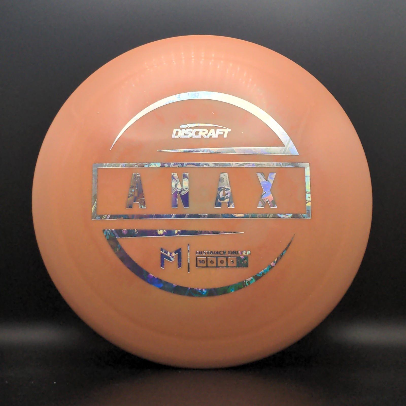 ESP Anax - Paul McBeth - Swirly Orange / Money Foil Discraft