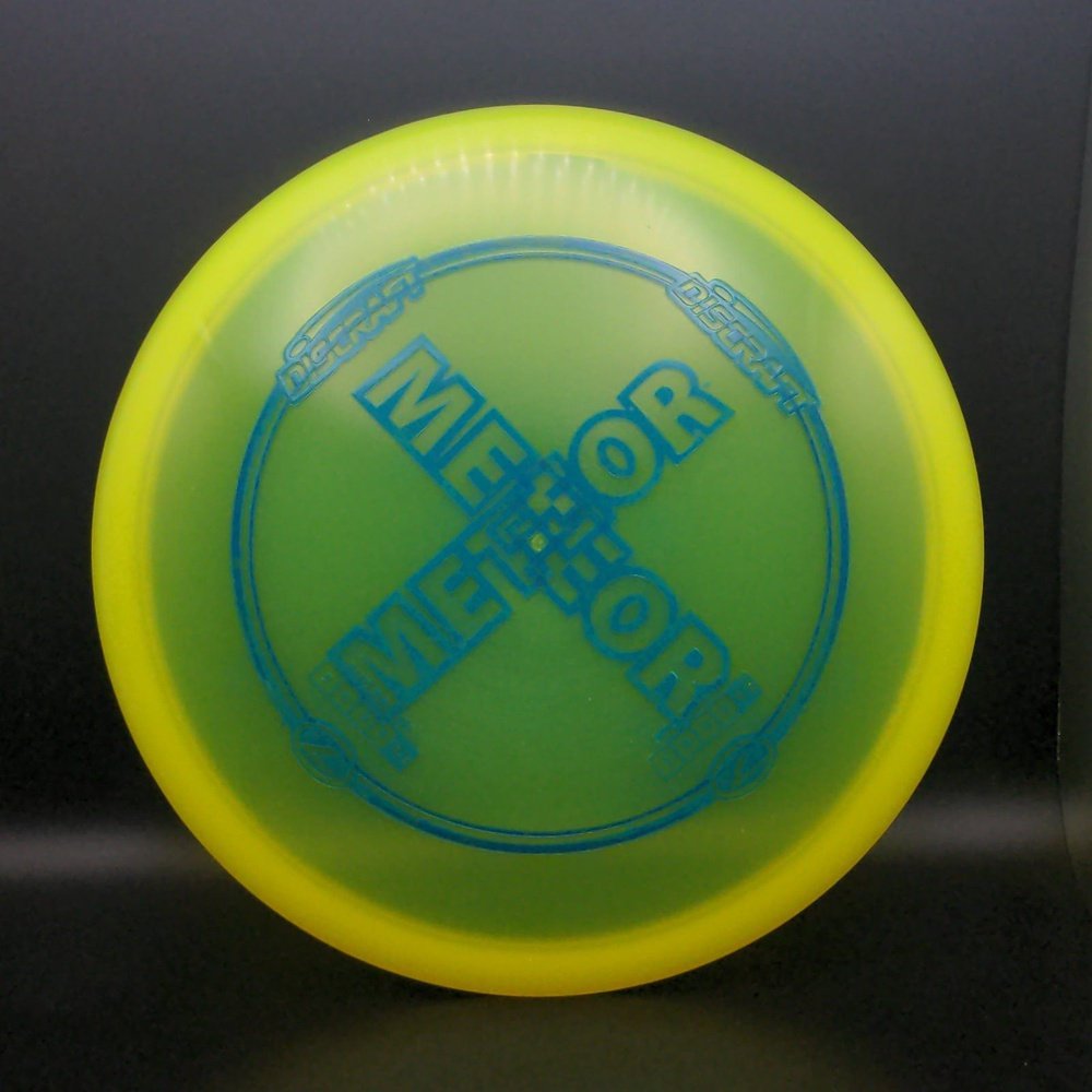 Z Meteor - Yellow with Misprint Teal Foil Discraft
