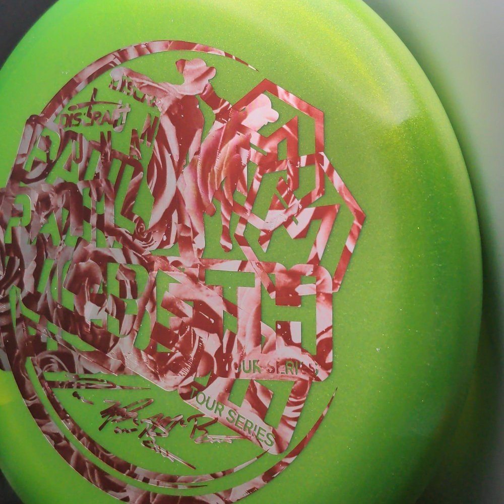 Metallic Z Luna - Misprint Roses #2 2021 Paul McBeth TS Discraft