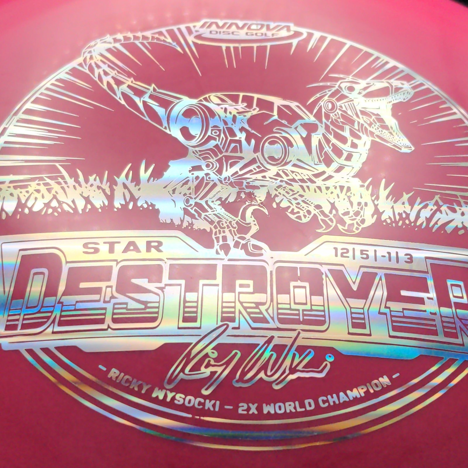 Swirly Star Destroyer - Ricky Wysocki XXL Raptor - OOP Rare! Innova