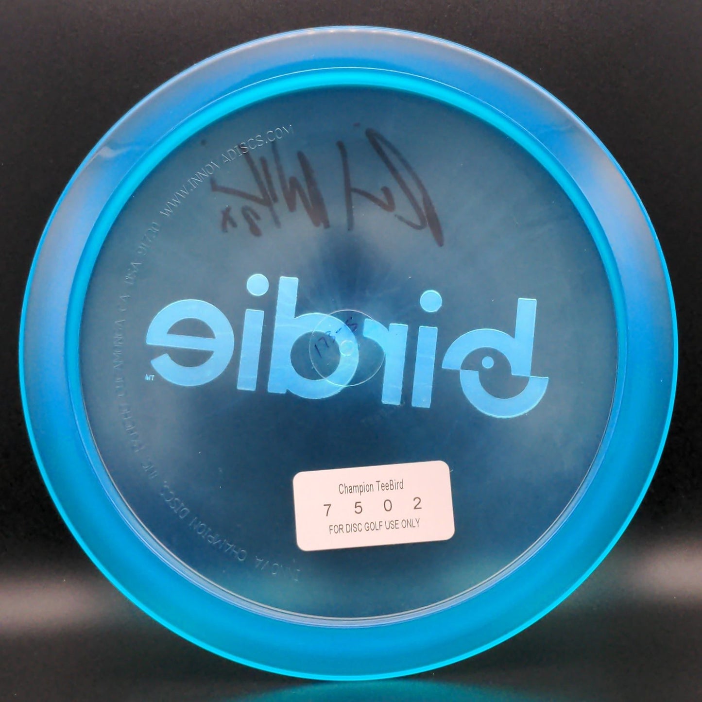 Champion Teebird - Birdie Stamp - Signed by Ricky! Innova
