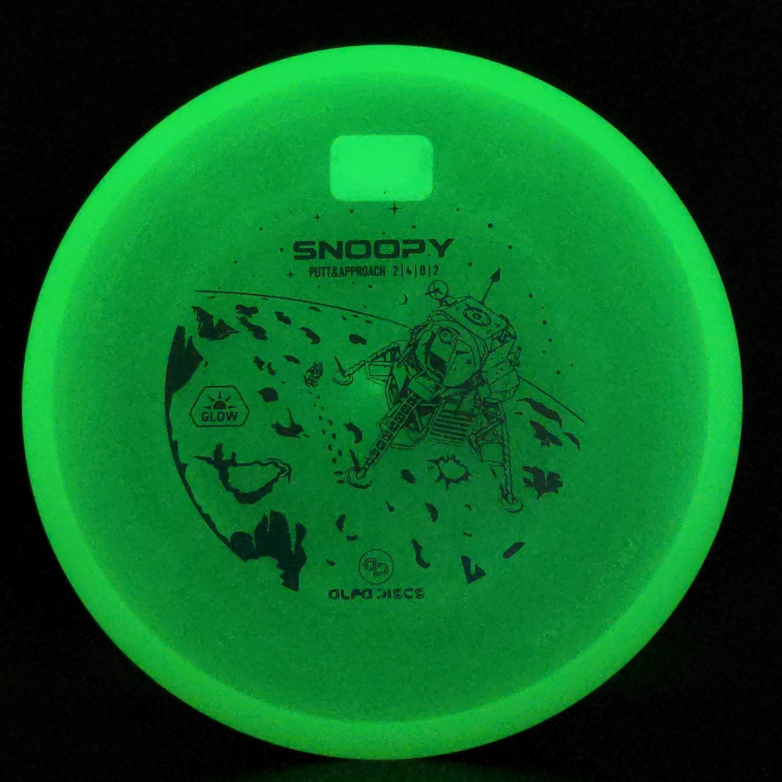 Glow Snoopy Putter Alfa Discs