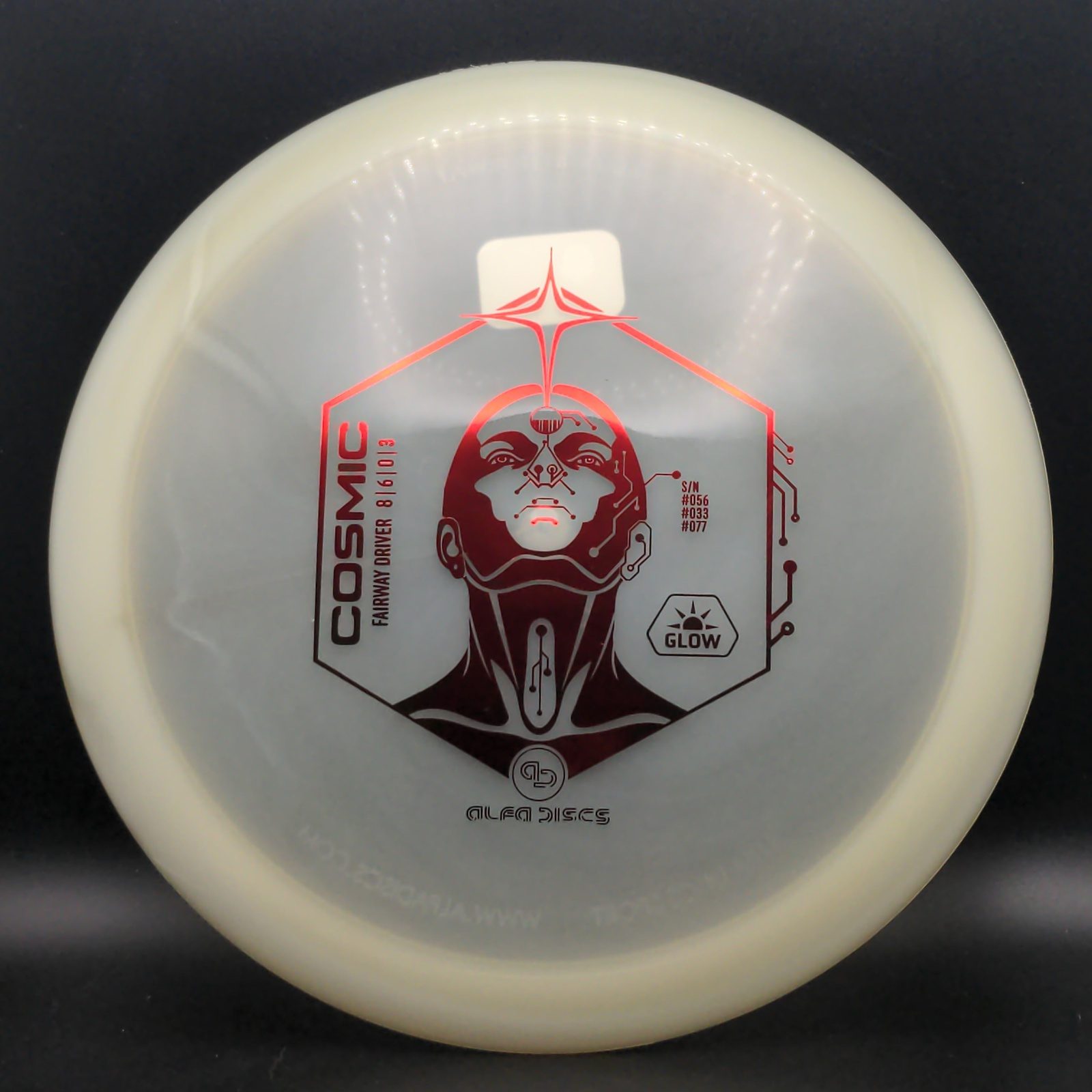 Glow Cosmic Fairway Driver Alfa Discs