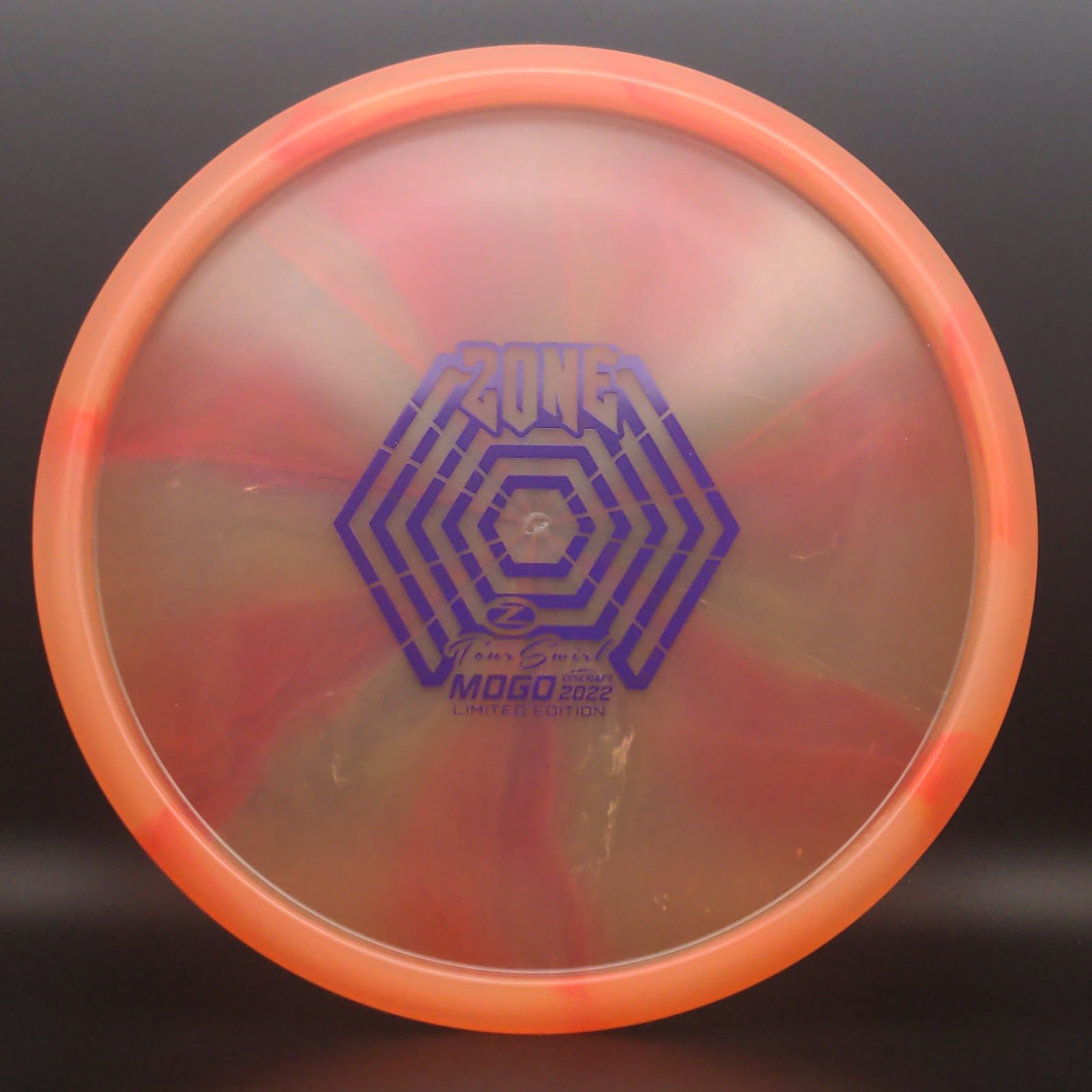 Z Tour Swirl Zone - 2022 MDGO Limited Edition - Peach Pinwheel Discraft