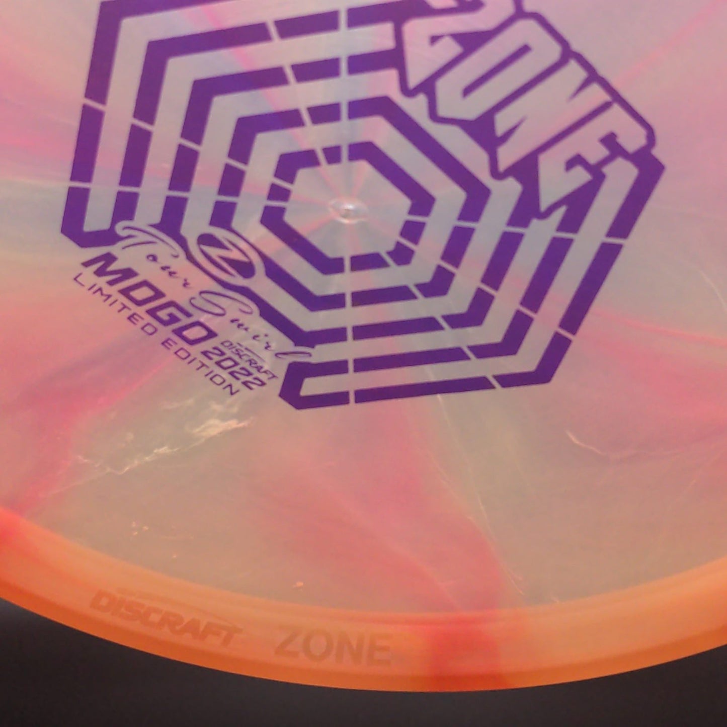 Z Tour Swirl Zone - 2022 MDGO Limited Edition - Peach Pinwheel Discraft