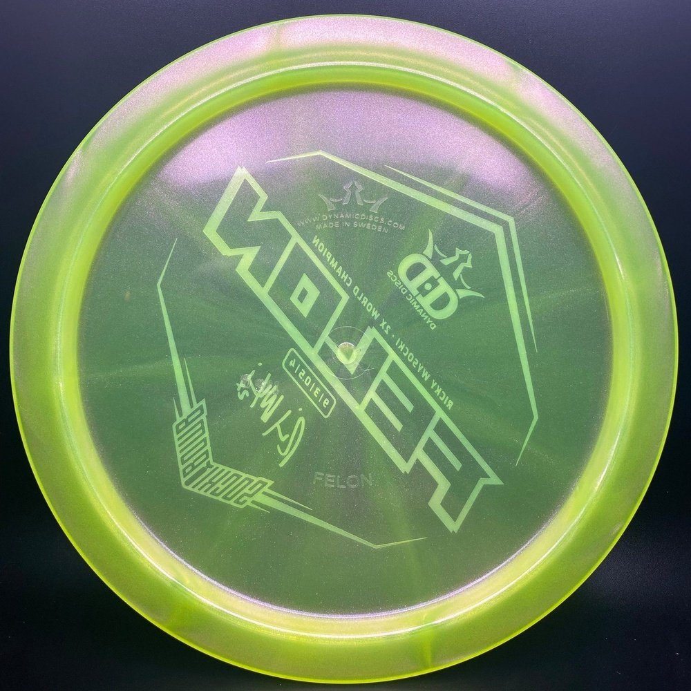 Lucid-Ice Glimmer Felon - Ricky Wysocki Sockibomb Dynamic Discs