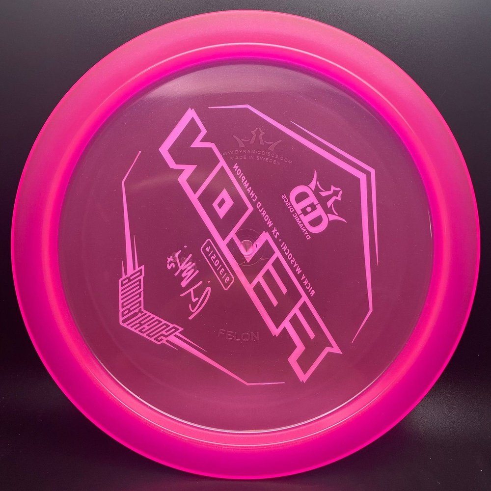 Lucid-Ice Glimmer Felon - Ricky Wysocki Sockibomb Dynamic Discs