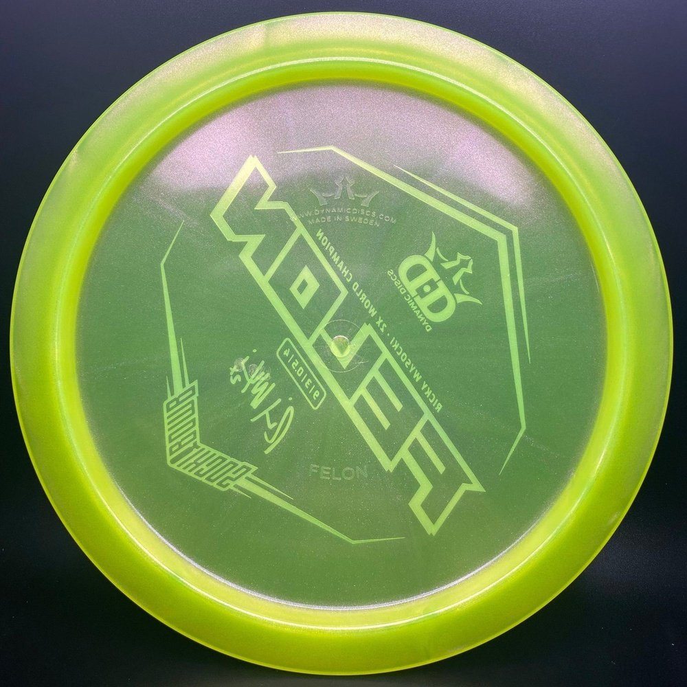 Lucid-Ice Glimmer Felon - Ricky Wysocki Sockibomb Dynamic Discs