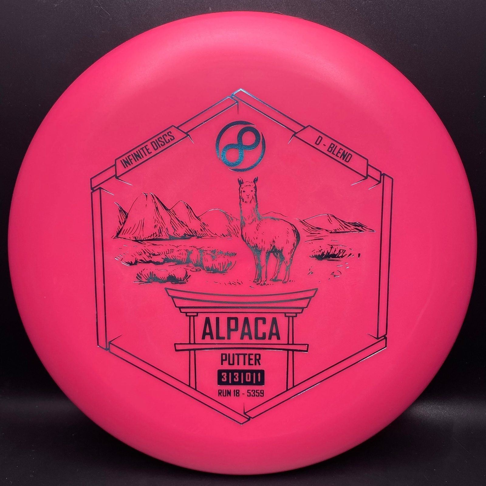 Alpaca D-Blend Putter Infinite Discs