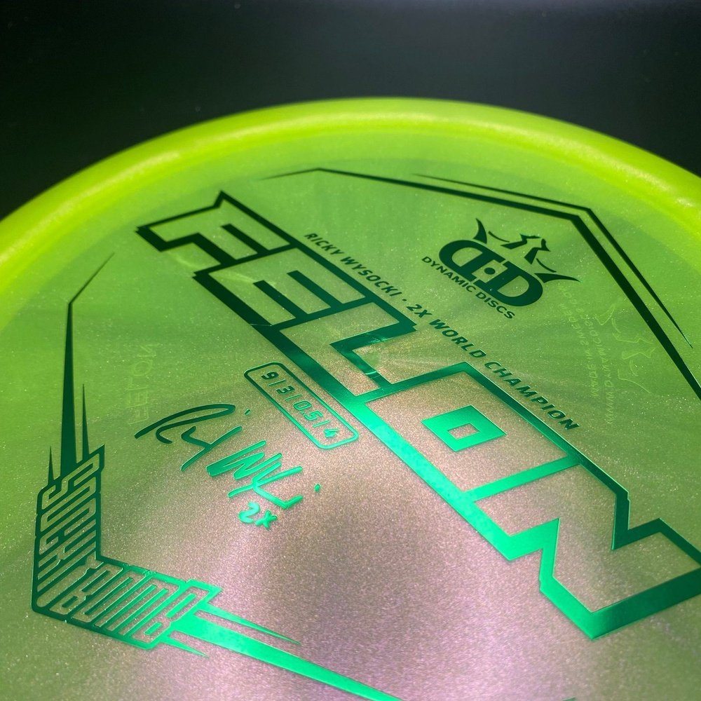 Lucid-Ice Glimmer Felon - Ricky Wysocki Sockibomb Dynamic Discs