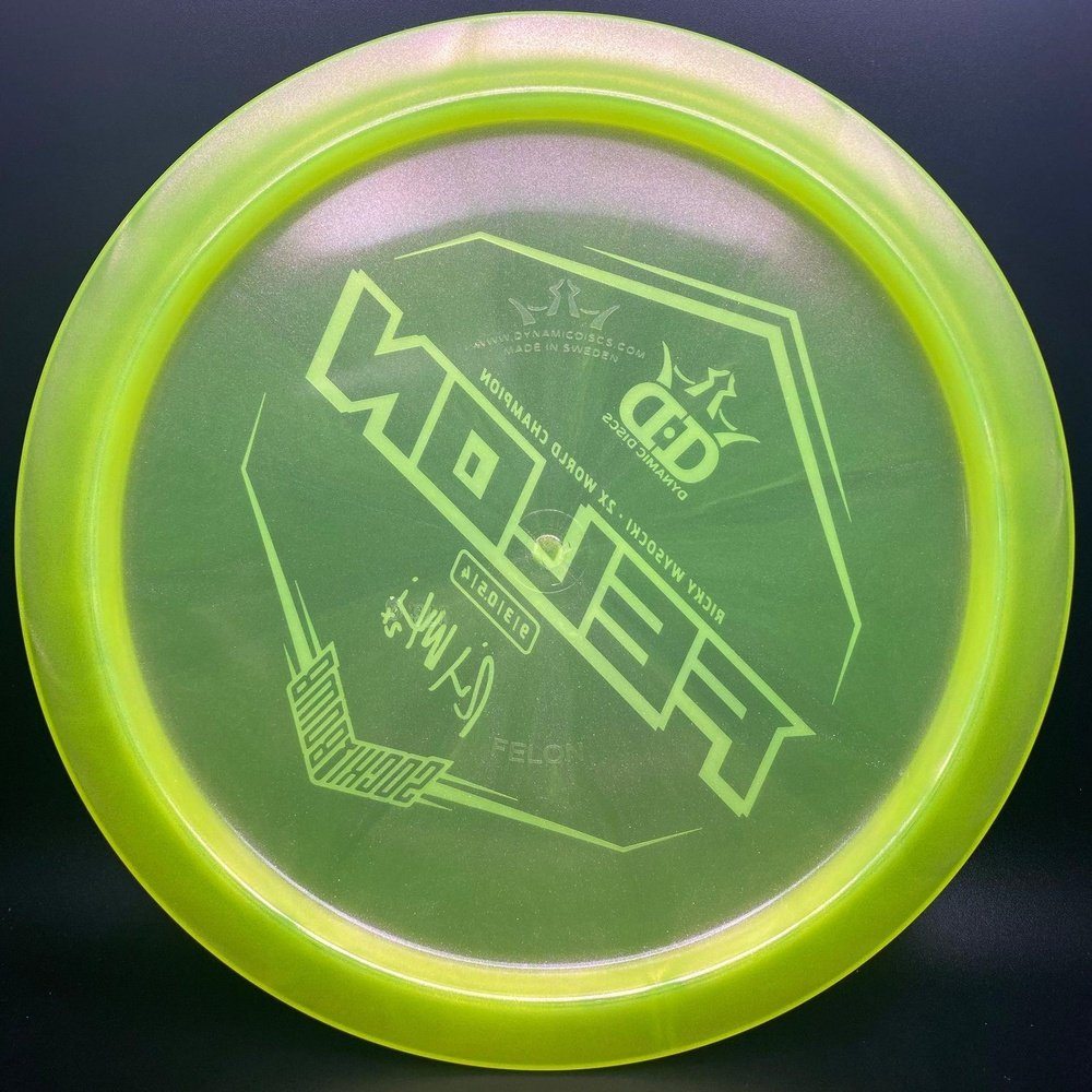 Lucid-Ice Glimmer Felon - Ricky Wysocki Sockibomb Dynamic Discs