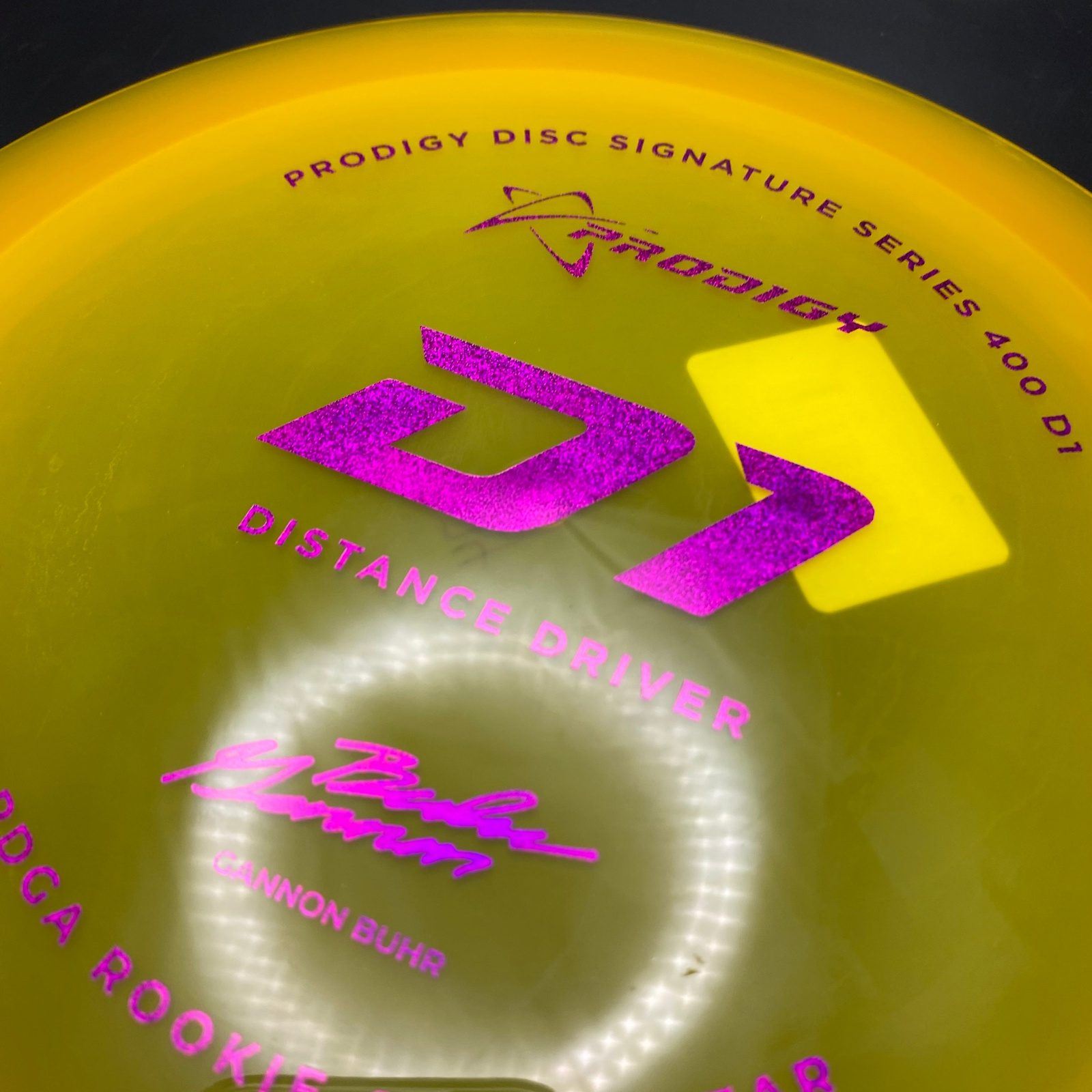 D1 400 Plastic Gannon Buhr Signature Disc ROTY Prodigy