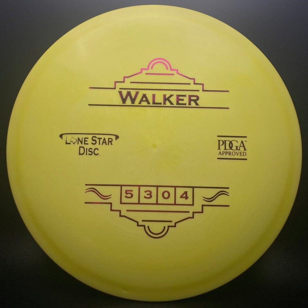 Bravo Walker Overstable Midrange Lone Star Discs