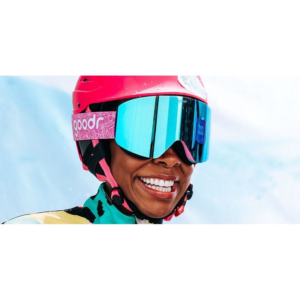 "Bunny Slope Dropout” SNOW G's Polarized Goggles Goodr