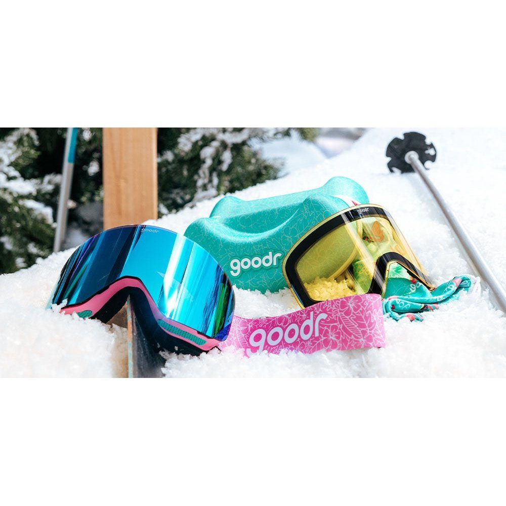"Bunny Slope Dropout” SNOW G's Polarized Goggles Goodr