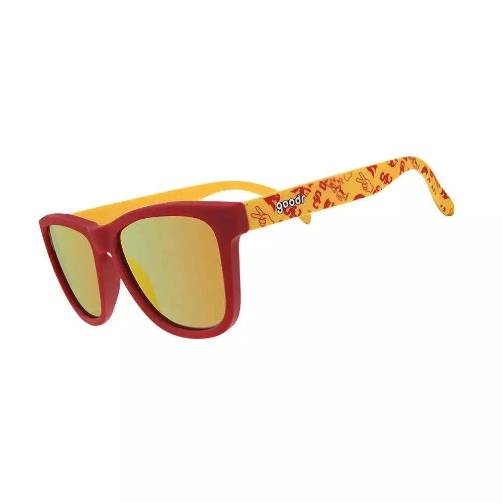 "This Is Not A Gesture of Peace” Limited USC Collegiate OG Polarized Sunglasses Goodr